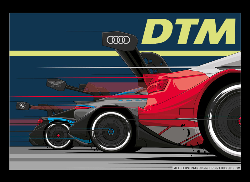 DTM Campaign Illustrations by Chris Rathbone