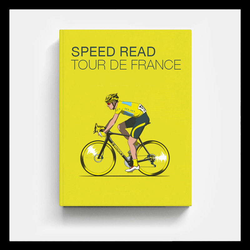 Speed Read - Tour De France Illustrations by Chris Rathbone