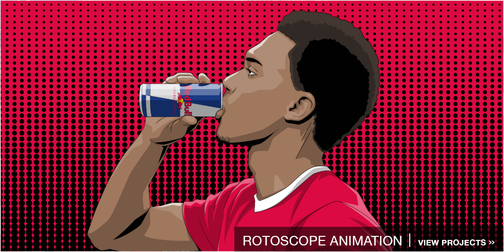 Rotoscope animations  by Chris Rathbone Illustration