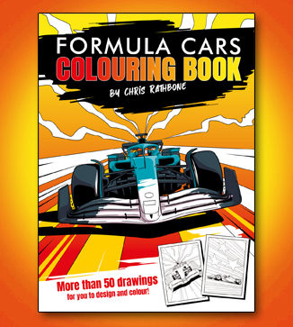 Formula 1 Colouring Books by Chris Rathbone