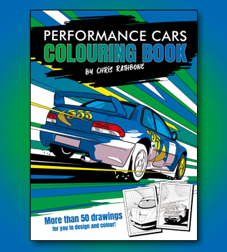 Formula 1 Colouring Books by Chris Rathbone
