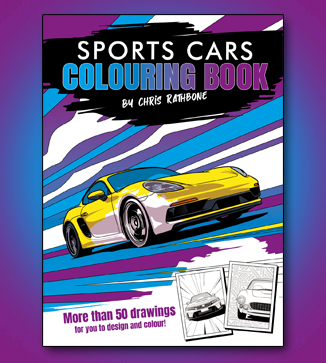 Formula 1 Colouring Books by Chris Rathbone